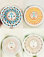 Cerasarda piatti decorativi numerati e firmati MB- Le Quattro Stagioni -HandMade