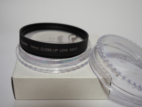Canon 58mm close lens - canon, close-up