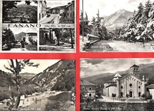 FANANO -LOTTO DI 8 CARTOLINE D'EPOCA BN VIAGGIATE-MODENA-vedi foto e descrizione