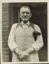 Foto stampa 1929 calzolaio