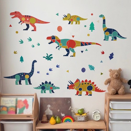 Adesivo murale dinosauro per