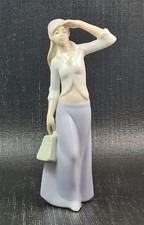 morena porcellana scultura donna cm 16 h