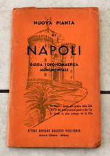 NUOVA PIANTA DI NAPOLI - GUIDA TOPONOMASTICA MONUMENTALE (vintage anni '60)