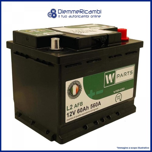 Batteria auto afb 560a - 60, ah