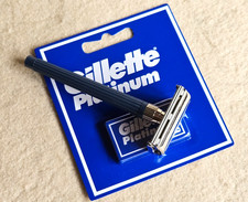 Gillette G 2000 Slim Twist "C2 1982"con lamette nuove safety razor vintage