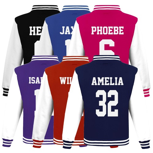 Giacca varsity nome numero - giacca,