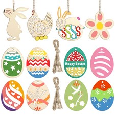  Ornamenti in Legno Di Pasqua