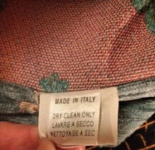 Copriletto matrimoniale prezioso in ciniglia e cotone colore blu e oro