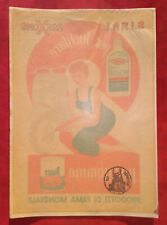 AREXONS Decalcomania Pubblicità VINTAGE 1954 Vespa-Lambretta POLISH/Bianco Gomme