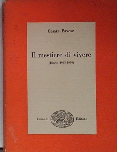 Cesare pavese mestiere - mestiere, di