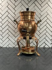 Antica caffettiera in ottone