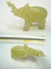 ELEFANTE in GIADA naturale -