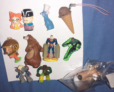 LOTTO MINIATURE COLLEZIONE FIGURE MODELLINI GORMITI,SUPEREROI,DISNEY,SCRAT,MANGA