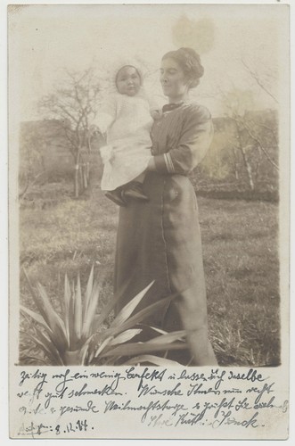 Foto bella giovane madre - , con