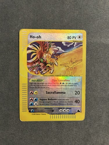 Nintendo carta pokémon oh - pokémon, ho-oh