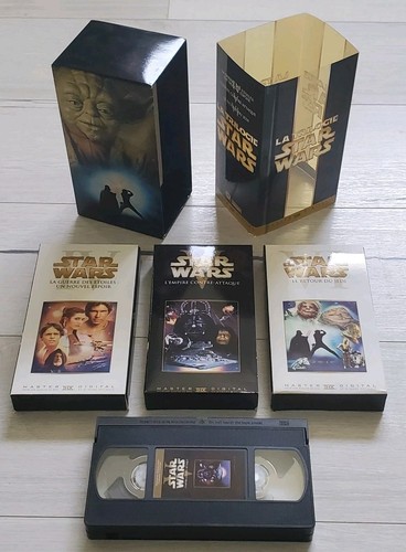 Coffret vhs star wars - coffret,