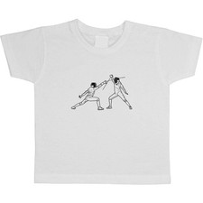 T-shirt 'Recinzione' in cotone