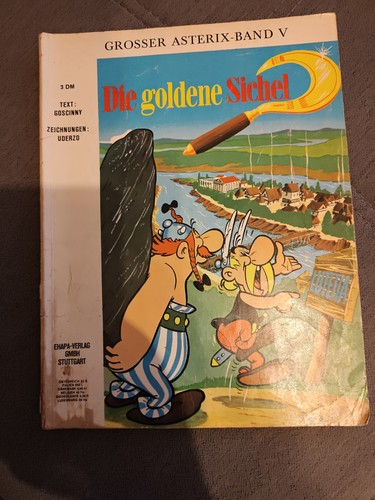 Asterix falce oro fascia - asterix, d'oro