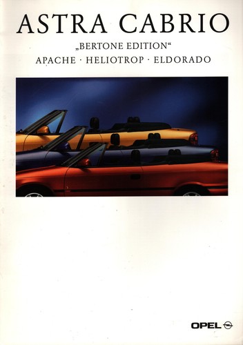 Brochure opel astra - brochure,