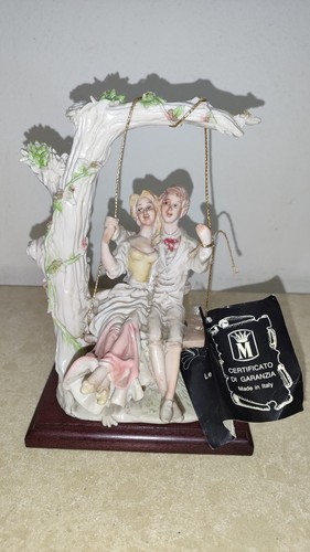 Statua vintage capodimonte - statua,