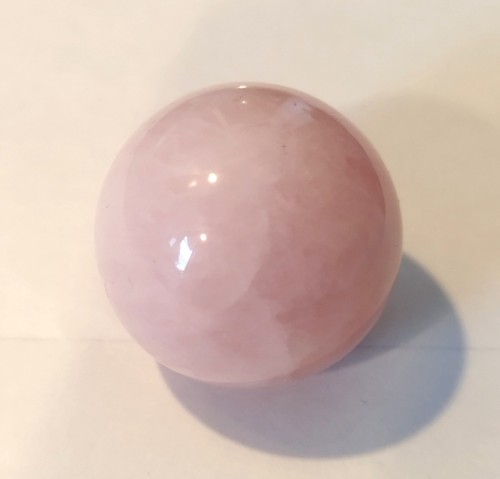 Sfera quarzo rosa - di,