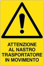 M-ITALY CARTELLO - ATTENZIONE