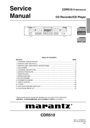 Manuale servizio per - di,