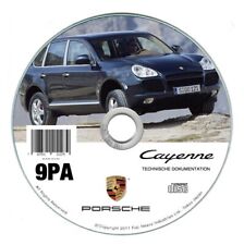 Porsche Cayenne 9PA (2003-2007)  manuale officina riparazione su cd