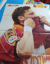 POSTER FRANCESCO TOTTI , A.S. ROMA CALCIO  CM 52 X 80