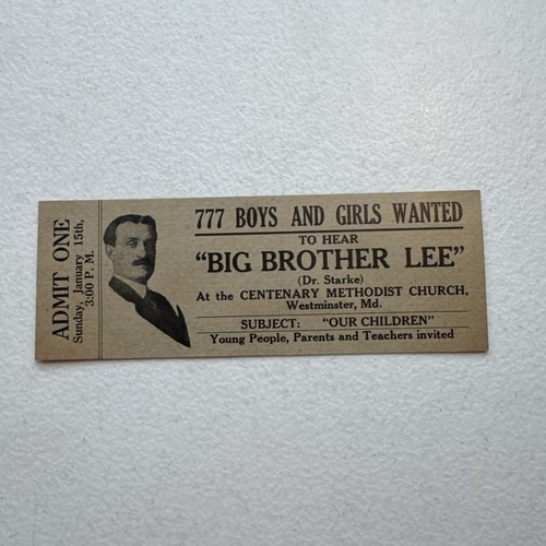 Biglietto vintage 777 ragazzi - vintage,