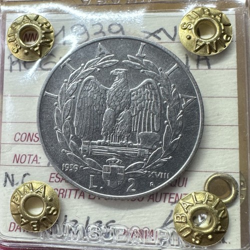 Regno italia lire impero - regno, 2