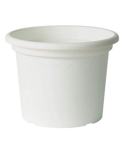 Vaso geo tondo - tondo, bianco