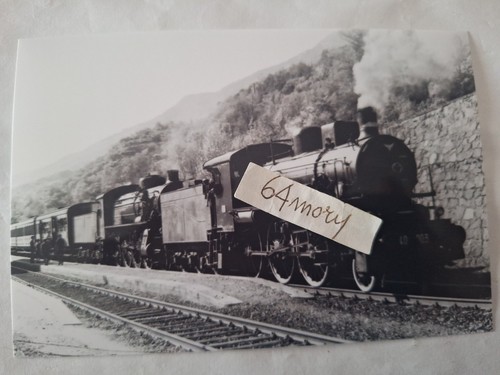 Fotografia locomotiva vapore - a,