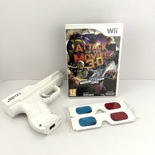 ATTACK OF THE MOVIES 3D WII gioco RARO ITA per console NINTENDO+occhiali+pistola
