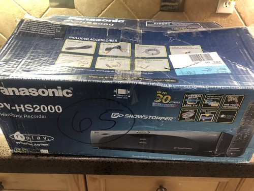 Panasonic hs2000 - panasonic, pv-hs2000