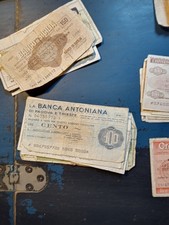 Lotto Miniassegni Lire 50 100