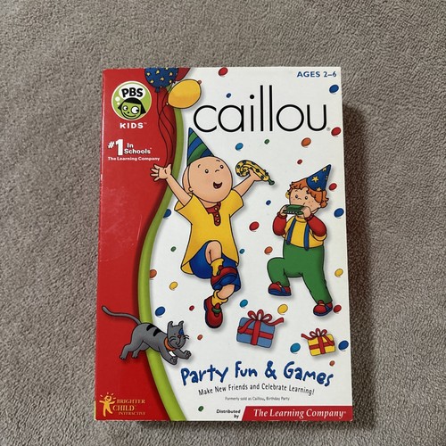 Caillou party giochi - caillou,