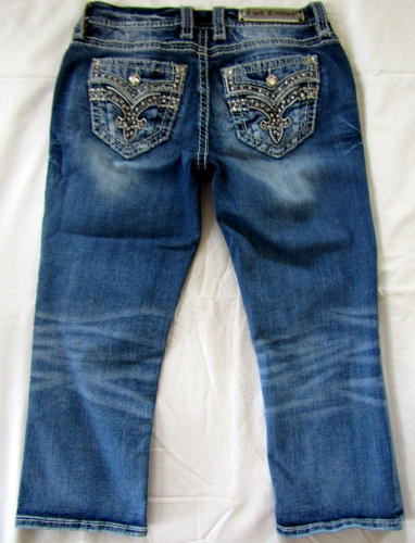 Jeans denim rock revival yanka - rock,