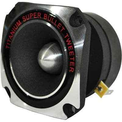 Titanium bullet super tweeter - titanium,