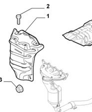 I015 RIPARO TUBO DI SCARICO FIAT NUOVO FIORINO BENZINA/METANO DAL 2007-