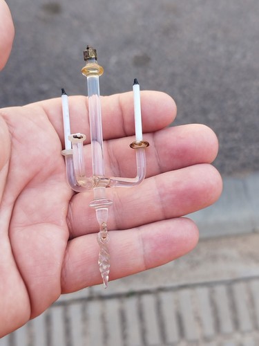 Antigua lámpara cristal - lámpara,