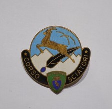 [NC] ALPINI: Distintivo a Spilla BRIGATA ALPINI TAURINENSE: CORSO SCIATORI