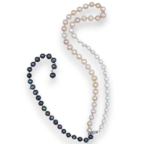 Collana perle scaramazze - perle,