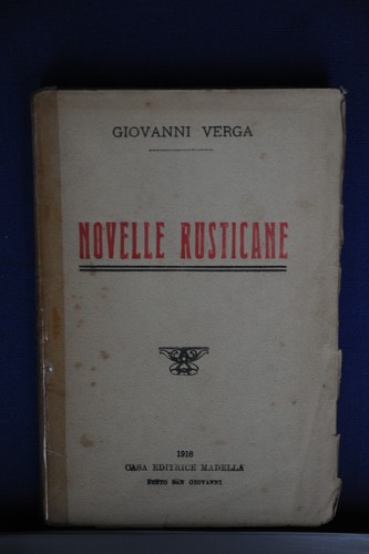 1918 giovanni verga - giovanni,