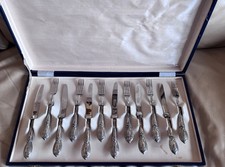 SERVIZIO POSATE  ARGENTO 800 LAMA SOLINGEN   