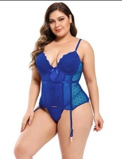 Top bustier corsetto push-up