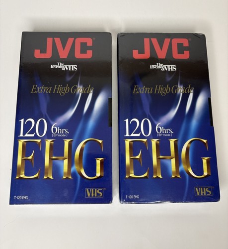 Jvc 120 ehg ore vhs - jvc,