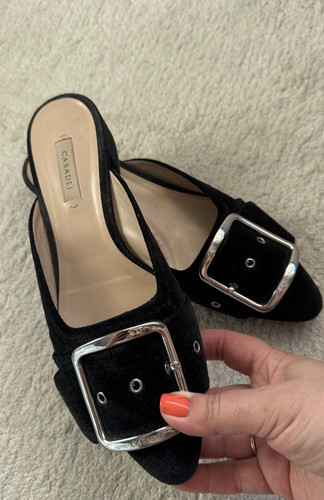 Scarpe casadei nere - in, velluto