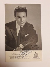 Autografo Claudio Villa