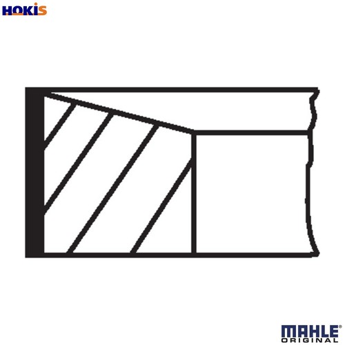Kit anello pistone 681 - 4x,